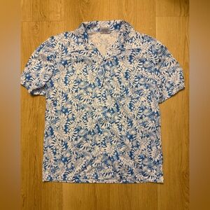 Dodgers Hawaiian Polo Shirt